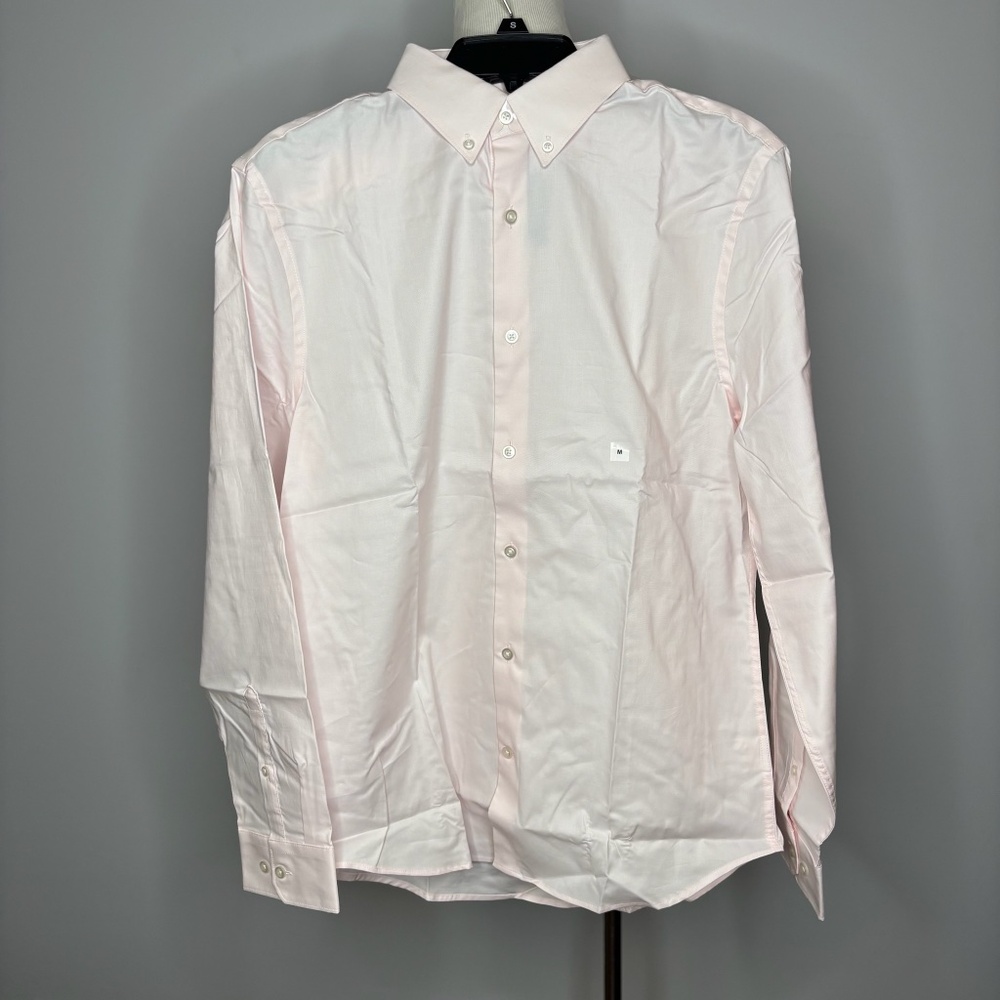 Express- Pink Extra Slim Button Down